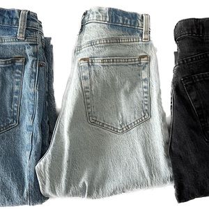 Never worn Abercrombie and Fitch jeans bundle